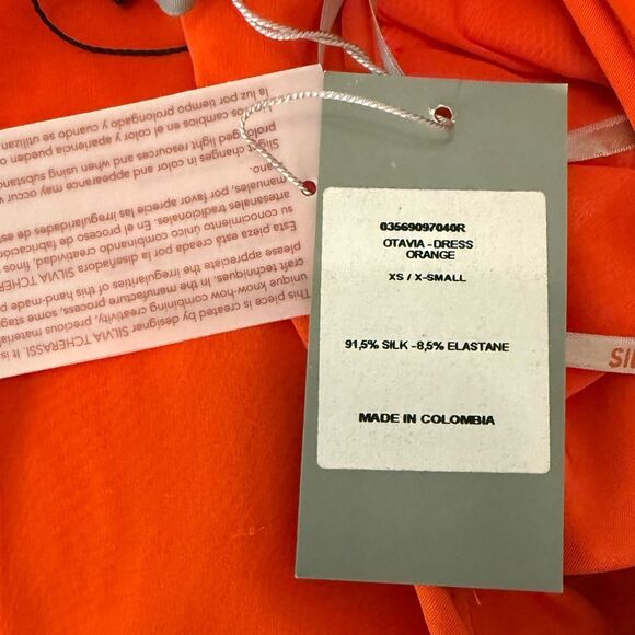 SILVIA TCHERASSI Silk Octavia Dress-WW5
NO BELT - Picture 4 of 4